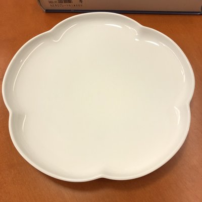 日本製 深川製磁(有田焼)  梅型大皿 1客