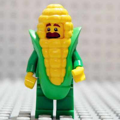 創客優品 【上新】LEGO 樂高 抽抽樂 71018 17季人仔抽抽樂 玉米人 凈人仔 LG1495