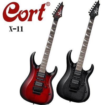 韓國 CORT X-11 電吉他 印尼廠【Cort電吉他專賣店/吉他品牌/X11】