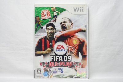 日版 Wii  國際足盟大賽 09 FIFA 09 ALL-PLAY