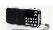 {特惠價} 大米 SD101多功能 數字顯示屏迷你便攜小音箱MP3//FM//AM收音機+插卡音箱