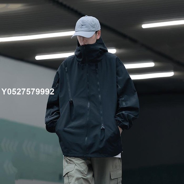 男女兼用 新品 ASW HOODED COACH JACKET XL AH.H domainincite.com