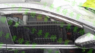 【單一窗】08-13年 舊款Mazda2 原廠型 晴雨窗 /台灣製造、公司件(mazda2晴雨窗,馬二晴雨窗,mazda