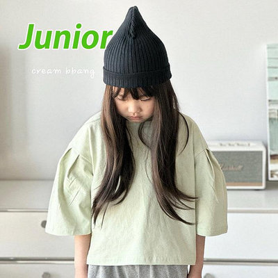 JS~JL ♥上衣(MINT) CREAM BBANG-2 24夏季 CBG240418-025『韓爸有衣正韓國童裝』~預購