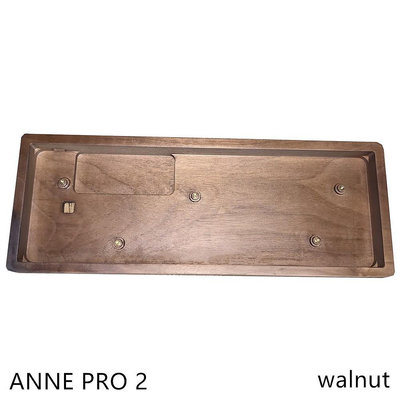Anne Pro 2 Mini 便攜式 60% 機械鍵盤木箱黑胡桃木 Anne Pro 2case