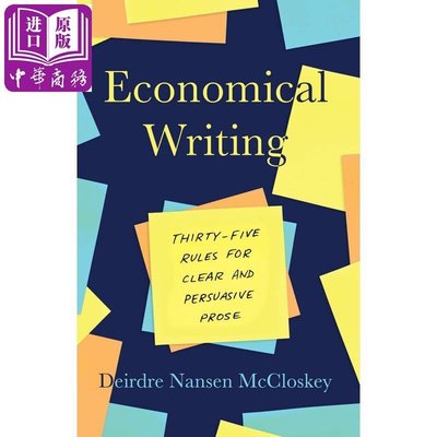 Economical Writing 英文原版 芝加哥寫作指南系列 經濟寫作（第三版） YWTL27513