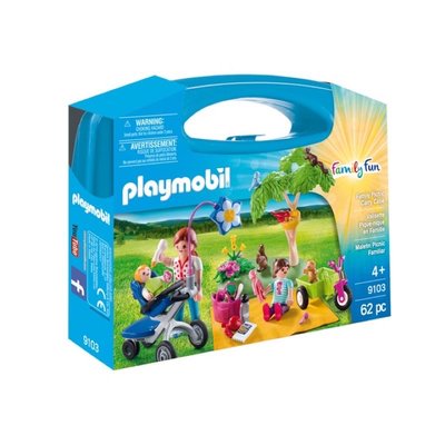 全新 摩比人 Playmobil 9103  提盒系列 - 家族野餐