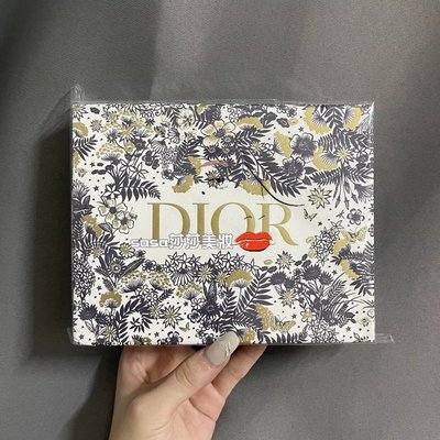 【莉莉精品】 Dior 限量千鳥格口紅禮盒一組三支3.5g*3 312+729+999