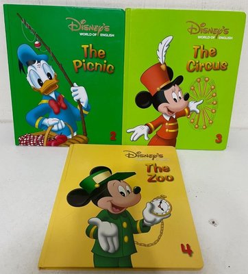 寰宇迪士尼美語 Fun and Games　三本課本　拆售　點讀筆單元　米奇趣味互動學習　Disney