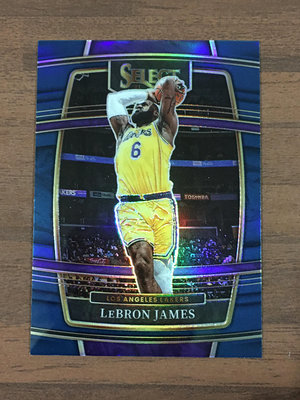 【畢拉卡鋪】LeBron James 2021-22 Select Blue Prizms 藍亮平行卡