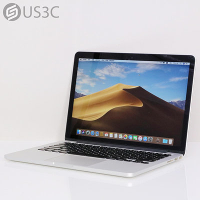 【US3C-高雄店】【一元起標】2015年初 Apple MacBook Pro Retina 13吋 i5 2.9G 8G 256G SSD 銀色 蘋果筆電
