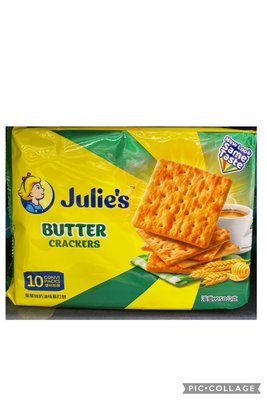 一次買3包 單包86 Julie’s 茱蒂絲奶油蘇打餅 250g/包 julies 到期日2024/2/17 頁面是單包價