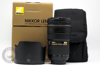 【台南橙市3C】NIKON AF-S 24-70mm F2.8 G ED N 大三元 二手鏡頭 瑕疵品 #71535