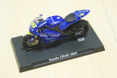 7-11統一超商 世界摩托車錦標賽冠軍傳奇 瓦倫蒂諾 小飛俠羅西#46系列 玩具模型車公仔【3號YZR-M1 2004】