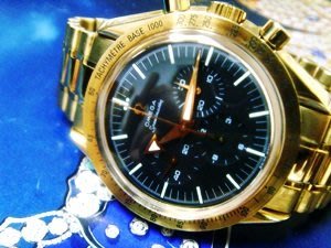 [ 綺緣精品 ] Omega 歐米茄 18K黃金150周年-限量150支Speedmaster系列闊箭手動上鍊計時腕錶