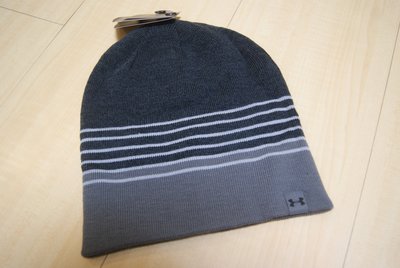 UNDER ARMOUR男士UA 4合1小圓帽2.0保暖針織毛帽一頂四種穿搭正反兩面1300077-001 I WILL