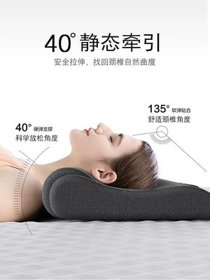 精品日本枕頭椎助睡眠頸椎睡覺專用牽引枕按摩熱敷枕芯富貴包