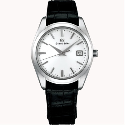預購 GRAND SEIKO GS SBGX295 精工錶 石英錶 藍寶石鏡面 37mm 白面盤 男錶女錶 鱷魚皮錶帶