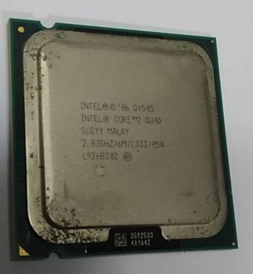 四核心Q9505正式版2.83GHz Intel Core 2 Quad 6M LGA775 SLGYY 4核心CPU