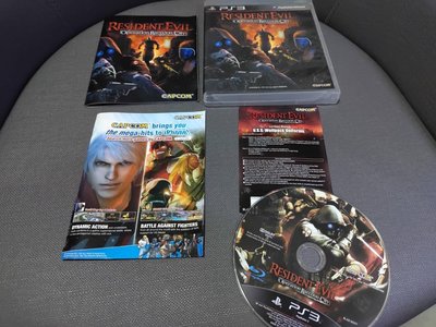 收藏絕版 PS3 經典遊戲 惡靈古堡 拉昆市行動 RESIDENT EVIL 英文