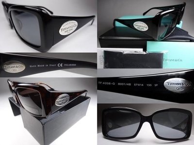 信義計劃 眼鏡 新真品 TIFFANY & Co. 偏光 太陽眼鏡 手工眼鏡 膠框 方框 大框 可配 抗藍光 全視線