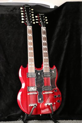 【客訂到貨】全新品 Epiphone G-1275 SG double neck / JIMMY PAGE