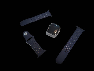 Apple Watch Nike SE GPS 44mm 鋁金屬錶殼配運動錶帶*只要3700元*(B0338)