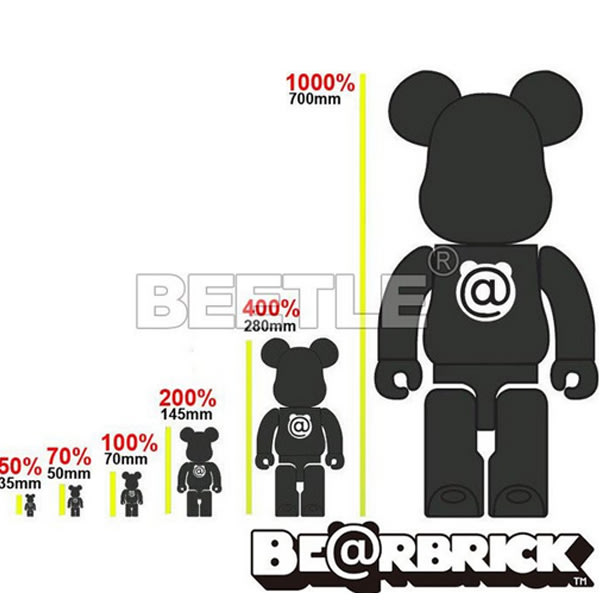 BEETLE BE@RBRICK PEANUTS 史努比SNOOPY 妹妹BELLE 貝兒庫柏力克熊1000