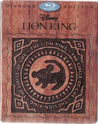 獅子王The Lion King 雙碟BD 鐵盒珍藏版 中文字幕 再生工場1 03