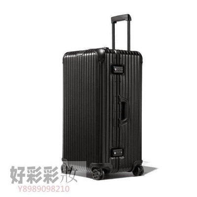 波妞的小賣鋪 德國正品 Rimowa ORIGINAL Trunk Plus 31吋 大型行李箱 黑色/銀色 92580014·
