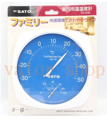 【SATO】第一品牌SATO 溫濕度計 TH-200 溫度計 濕度計