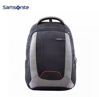【風口潮流】Samsonite 簡約商務通勤電腦包 後背包＊48x34x25cm。Y30901