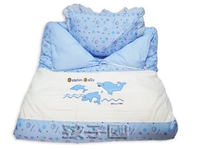【baby house】小海豚嬰兒睡袋.*台灣製造*