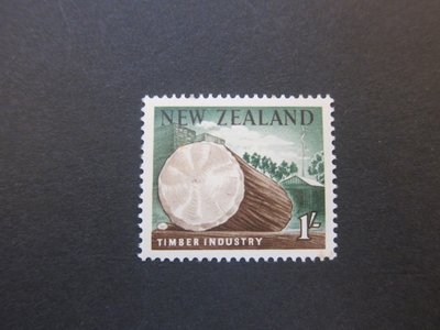 【雲品2】紐西蘭New Zealand 1960 Sc 343 UN MNH 庫號#B535 88388
