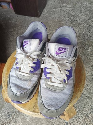 Nike Air Max 90 男鞋 30週年經典復古 氣墊 休閒鞋 運動鞋 慢跑鞋 紫葡萄 灰紫 CD0881-104