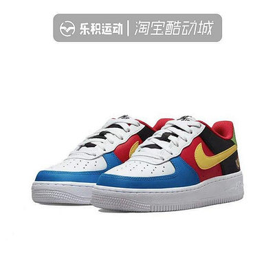 樂積運動 UFO X Nike Air Force 1 Low AF1藍白紅板鞋 DO6634-100