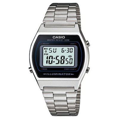 CASIO WATCH 卡西歐中性超輕量簡約酒桶型數位電子腕錶 型號：B640WD-1A【神梭鐘錶】