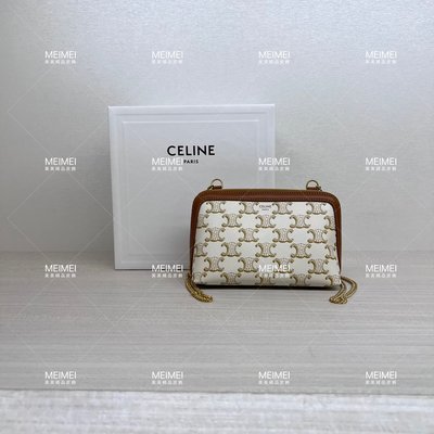 30年老店 預購 CELINE TRIOMPHE BAG 復古 迷你包 斜背包 10E382