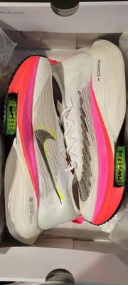 Nike Zoom Alphafly Next% 4% ZoomX ZoomAir 碳纖維 AtmoKnit 跑步 全馬 半馬 三鐵 奧運 白粉色 白色 各尺寸