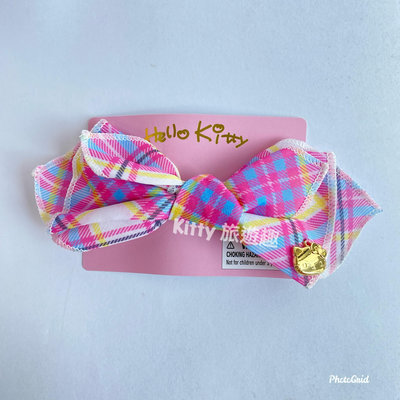 [Kitty 旅遊趣] Hello Kitty 髮夾 髮飾 凱蒂貓 蝴蝶結 蘇格蘭