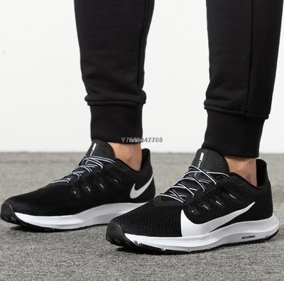 【正品】Nike Quest 2 黑白 耐磨百搭休閒運動慢跑鞋 CI3787-002男女鞋[上井正品折扣店]