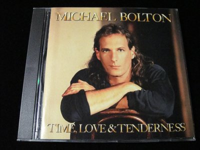 【198樂坊】Michael Bolton Time, Love & Tenderness(Save Me.澳洲版)CK