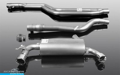 【樂駒】AC Schnitzer BMW F32 F33 F36 440i 全段 排氣管 尾飾管 鍍鉻 性能 升級