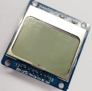 【666】A17=Nokia 5110 LCD 液晶屏模組 Arduino