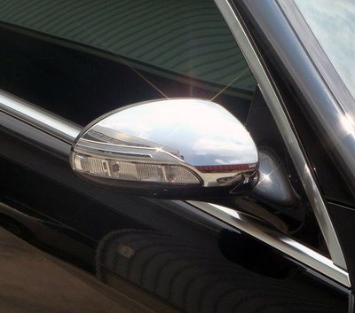 圓夢工廠 Benz S W221 S280 S300 S320 S350 05~09 改裝 鍍鉻銀 後視鏡蓋 後照鏡蓋