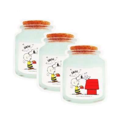 303生活雜貨館  Snoopy 史努比 SP-1542 瓶罐造型 夾鏈袋-大(3入) 梅森杯4712977465428