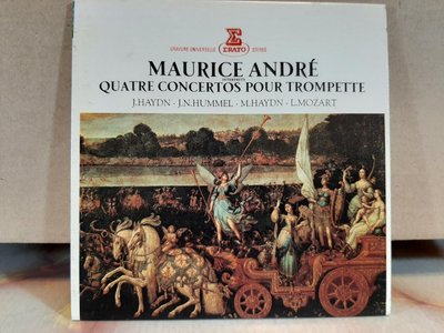 Andre,Quatre Concertos Pour Trompette,Haydn,Hummel,Mozart安德烈~演繹海頓，胡麥爾，莫扎特等小號協奏曲