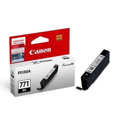 Canon CLI-771 BK 原廠相片黑色標準墨水匣 適用 MG5770 MG6870 MG7770 TS5070 TS6070 TS8070