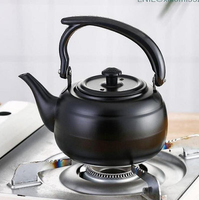 加厚不鏽鋼茶壺飯店古典泡茶壺電爐煮水壺商用平底茶水壺專用