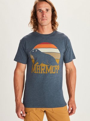 【MARMOT總代理】 Men's Dawning Marmot Short-Sleeve T-Shirt #41840